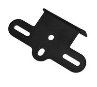 PartyKindom Bicycle Rear Rack Mounts Solar Tire LED Light Bicycle Reflector Mount Carrier Rack Holder Mountain Bracket Bike Rear Reflector Rack Mount Wheel Road Pedals Kit Aluminum Alloy Black