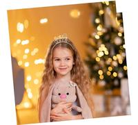 PartyKindom Birthday Queen Headband Rhinestone Birthday Headwear Party Photo Booth Accessory for Women Elegant Chic Hair Hoop for Festivals and Cosplay