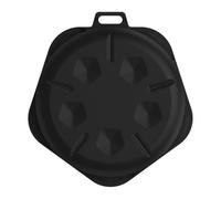 PartyKindom Black Oxidation Resistance for Collectors Storage Box Abs with Convenient Viewing and Exchange Portable Holder Suitable for Business and Exhibitions for Medal