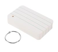 PartyKindom Blank Flash Cards Paper Cards 3x5 Inch Easy to Write on Versatile Usage Creative Design for Handwriting Practice and DIY