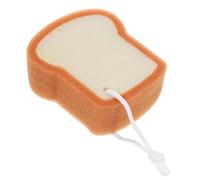 PartyKindom Bread Bath Sponge for Shower Scrubber Exfoliating Body Scrub for Little Born Boy Soft Material for Bath Supply