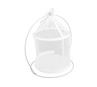 PartyKindom Breathable Pop Up Habitat Cage Iron Frame Observation Cage for Insects and Plants Portable with Zipper Opening for Learning and Exploration