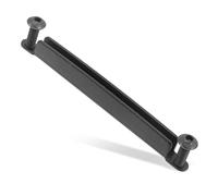 PartyKindom Bridge Height Tool Adjustable Guitar Bridge Ponticello Saddle Metal Fine Workmanship Black by Musicians and Instrumentalists