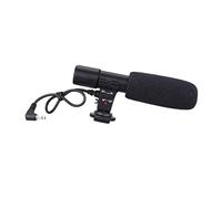 PartyKindom Camera Mounted Interview Microphone for Dslr Camcorder and Phone, Handheld Audio Recording Mic for Reporting and Video Filming in Professional Video Accessories