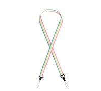 PartyKindom Camera Neck Strap Adjustable Rainbow Canvas Shoulder Belt Padded 19-36 Inch for Fuji Mini 25/50/7/8/90 Digital Camera