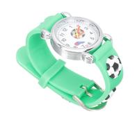 PartyKindom Cartoon Kids Silicone Watch 3D Jelly Soccer Whistle Design Wear-Resistant Wrist Watch for Students Fun and Colorful Accessory for Boys and Girls