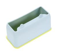 PartyKindom Cat Shaped Litter Scoop Holder with Integrated Scoop Storage Easy to Install Mini Trash Can for Pet Owners Whimsical Blue Cat Design Adds Playful Home Decor Touch Keeps Litter