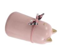 PartyKindom Cat Urn for Ashes Pet Ashes Urn Box with Secure Closure Elegant Ceramic Cat Shaped Design Delicate Appearance Pet Memorial Box Random Color