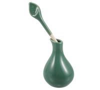 PartyKindom Ceramic Essential Oil Dispenser Durable Aromatherapy Bottle for Beauty Salons Spa Centers Airtight Cap for Fragrance Multipurpose Ceramic Oil Jug for Professional