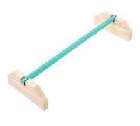 PartyKindom Chicken Balancing Parrot Stand Wooden Frame Provides Exercise Opportunities Rest for Chicken Feet 15.72x5.62x2.48in Playground for Parrot Assorted style