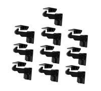 PartyKindom Child Safety Drawer Locks Baby Proof Cabinet Locks for Babies Invisible Multipurpose Drawer Latches Black 10pcs for Cabinets