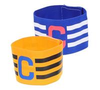 PartyKindom Colorful Football Captain Armband Small Nylon Sports Band for Adult Men Women Comfortable Team Badge for Soccer and Football Matches