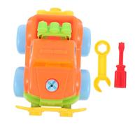 PartyKindom Colorful Take Apart Car for Safe Plastic Vehicle Model for Early Education and Play Push Forward No Battery Needed Promotes Imagination and Problem Solving Skills Random Color