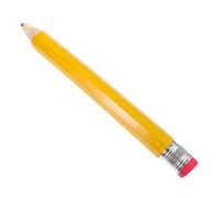 PartyKindom Comically Large Pencil Extra Large Octagonal Design Lightweight for Writing Drawing Comfortable Ergonomic Grip Sturdy Yellow Stationery for School Office Art