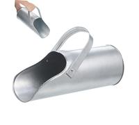 PartyKindom Concrete Sand Filler with Carrying Handle for Construction Site Use Durable Metal Tool for Concrete Pouring and Sand Transport High Hardness Filling Bucket for Smooth Waste