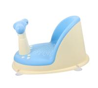 PartyKindom Convenient Bath Seat with Backrest Support Non Slip Design for Safe and Comfortable Bathing Standard Bathtubs Durable Material Bathing Supply