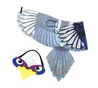 PartyKindom Cosplay Eagle Wings for Costume Wing Prop with Bright Color for Halloween Parties Stage Performances and Dress Up Role Play
