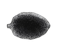 PartyKindom Creative Ceramic Banana Leaf Serving Plate Retro Style Snack Dish for Fruit Pastry Sashimi Artistic Tableware for Home Meals and Housewarming