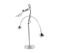 PartyKindom Creative Couple Balance Sculpture Perpetual Motion Physics Desktop Ornament for Office Home Decor Dynamic Equilibrium Model