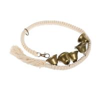 PartyKindom Creative Dog Training Door Bell with Decorative Handle Rope Stylish Pet Communication Device for Potty Training and Home Decor Comfortable for Dogs