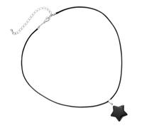 PartyKindom Dainty Star Pendant Necklace for Women Elegant Natural Stone Jewelry Chic Statement Neck Accessory for All Occasions for Mother Day Birthdays and More