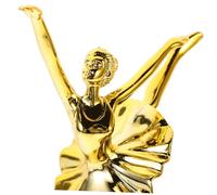 PartyKindom Dance Trophy for Plastic Award for Dance Competitions Ballet Honor Prize Decorative Trophy Cup for Sports Winners