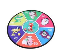 PartyKindom Dartboard Set with Sticky Balls Lint Target Game for Indoor Durable Safe Materials Creative Throwing and Sticking Fun Birthday Party Boys