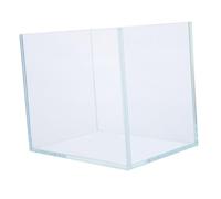 PartyKindom Desktop Mini Betta Fish Tank Clear Glass Aquarium Space-saving Design for Office or Home for Fish Lovers Transparent