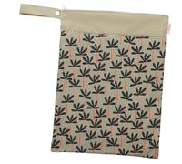 PartyKindom Diaper Storage Bag with Zipper Large Capacity Nappy Pouch for Travel and Outdoor Use Washable and Multipurpose Organizer with Lanyard for Stroller and Door Hooks