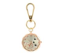 PartyKindom Digital Pocket Watch Keychain Suitable for Medical Workers with Precise Time Display and Portable Alloy Design, Glass Cover, Button Battery Included for Nurses and Everyday Use