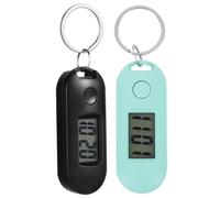 PartyKindom Digital Pocket Watch Keychains Creative Plastic Design for Students 2pcs and LED Electronic Watches, Easy to Carry and Read Time for School and Graduation Festival Gifts