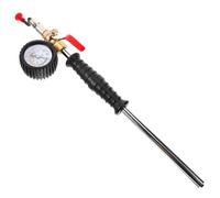 PartyKindom Digital Tire Pressure Gauge with Inflator Air Chuck for Car and Motorcycle Portable Lightweight Tire Inflator Tool for Easy Inflation and Deflation Durable Compact Design for