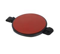PartyKindom Drum Bottom Practice with Leg Silicone Pad Adjustable Straps Nonslip Lightweight Orange Quiet and Suitable for Professionals and Beginners