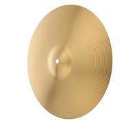 PartyKindom Drum Cymbals Jazz Alloy Bright Sound for Drum Sets Use Including Crash Ride and Splash Cymbal Packs for Practice