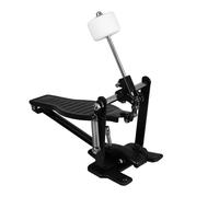 PartyKindom Drum Pedal Hammer Snare Drum Electric Drum Kick Pedal Double Pedals for Drums Percussion Kit Musical Instruments Pedal for Cable-controlled Drum Drums Black Aluminum Alloy