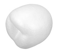 PartyKindom Durable White Polystyrene Foam Fruit Shape for DIY Projects Creative Party Decorations Weddings and Floral Arrangements Lifelike Design