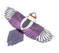 PartyKindom Eagle Wings Costume Lightweight Halloween Party Favor for Boys and Realistic Performance Prop with Bright Color Comfortable Dress Up Accessory for Stage and Festival