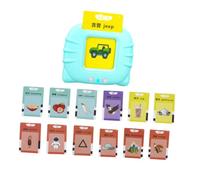 PartyKindom Early Education Machine with Interactive English Learning for Preschool Scenario Based Stories for Cognitive Development Standard Pronunciation for Thinking and Memory Skills