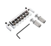 PartyKindom Electric Guitar Bridge Tailpiece Bridge for Guitar Tremolo Replacement Parts High-precision Hardware for Enhanced Sound Quality during Maintenance