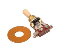 PartyKindom Electric Guitar Way Toggle Washer Ring Kit with Rhythm Treble Plate for Style Guitars Easy Install No Noise Design Replacement for Worn Parts Compatible with Gibson