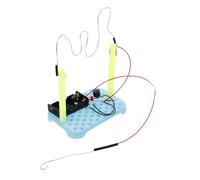 PartyKindom Electricity Experiment for Stem Physics Science Lab Circuit Kit with Safe Components Easy to Follow Instructions Engaging Crossfire Theme for Fun Learning