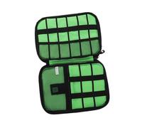 PartyKindom Electronics Organizer Bag with Mesh Pockets Oxford Cloth Travel Cable Organizer Case for USB Chargers Cords Power Banks Lightweight Portable Storage for Travel and Daily Use