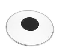 PartyKindom Enhanced Silent Drum Head 10 Bass Drum Practice Pad Cover Dot Ring Sound Control for Drummers