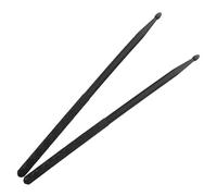 PartyKindom Ergonomic Non Slip Nylon Drum Sticks for Adults Enhanced Grip Drumming Equipment for All Skill Levels Compatible with Electronic and Traditional Drums Sleek Black Design