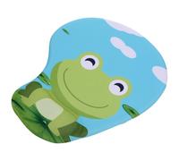 PartyKindom Ergonomic with Firm Pad Mouse Silicone Use Wrist for with Support and, Soft and Smooth Fit, Cute Amphibian Pattern Office Dormitory Desktop Desk Computer