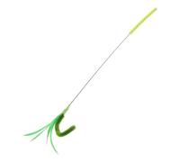 PartyKindom Exciting Cat Teaser Stick for Indoor Cats Durable Interactive Pet with Long Reach for Engaging Play and Activity Easy to Clean