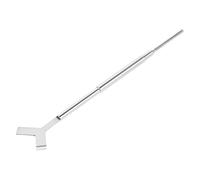 PartyKindom Eyelash Care Kit Stainless Steel y Shaped Brush for Lash Perm Tools for Salon DIY Beauty Includes Lash Separator Tool and Precision Applicator for False Eyelashes