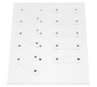 PartyKindom Fake Nail Display Stand Magnetic Acrylic Nail Work Display Rack with Brackets Convenient to Use
