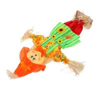 PartyKindom Fall Scarecrow Stake Handmade Outdoor Decor for Thanksgiving Halloween Unique Artisan Craftsmanship Durable Garden Decoration for Porch