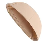 PartyKindom Felt Purse Liner Insert for Crescent Bag Interiors and Handbags with Multiple Pockets, Half round Moon Shape, Provides Prolonged Support and Prevents Shifting, for Daily Use